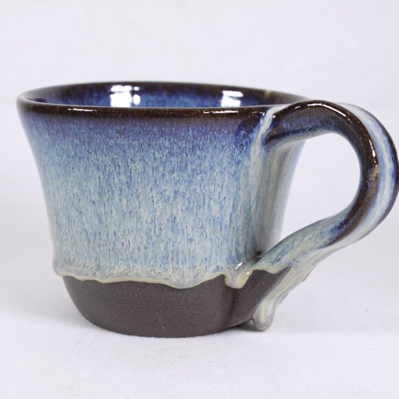 Handmade ceramic pottery mug with delicious drippy glaze - Picture 8 of 10